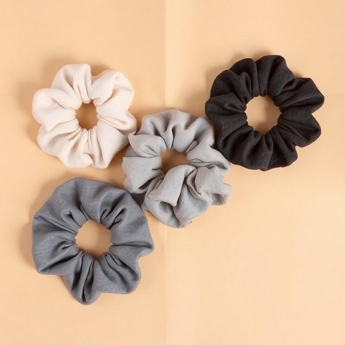 Silk Scrunchies Set