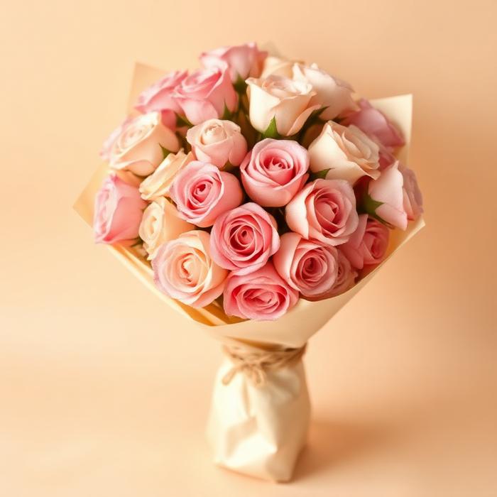 Pastel Rose Bouquet